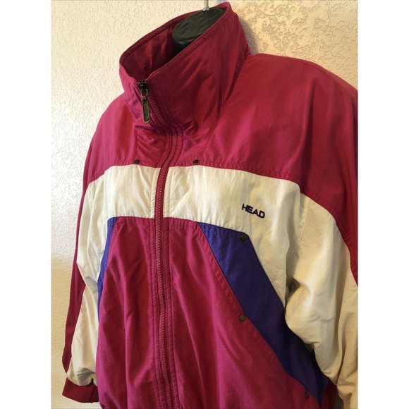Vintage HEAD Windbreaker Track Jacket Women's MEDI - Picture 3 of 6
